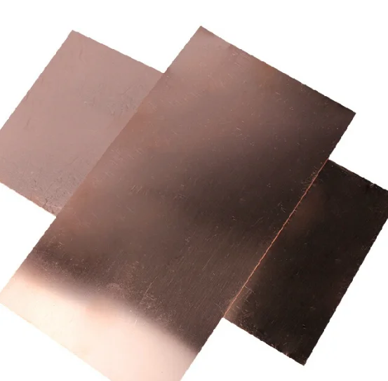 High Quality Promotional Pure Copper Sheet Plate 99.99% Manufacturer for Sale