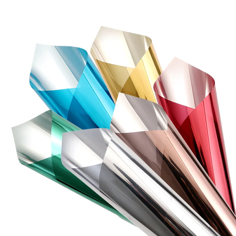 Heat Resistance UV Isolation Thermal Insulation Black Grey Silver Blue Protection Protective Film For Window Glass Car