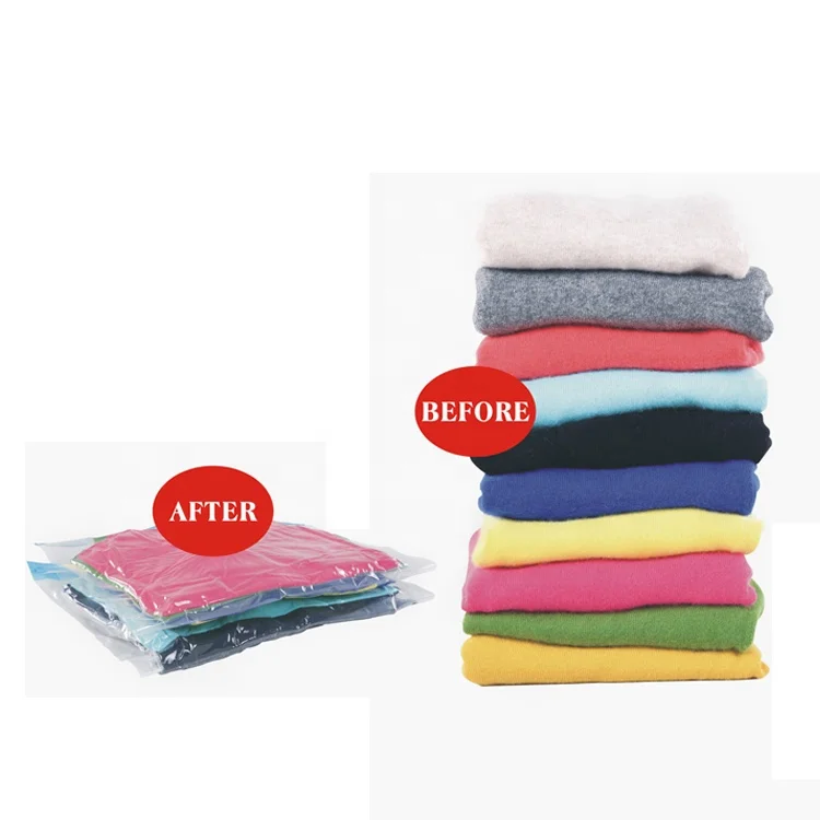 Pa+pe Vacuum Latex Vacuum Bag For Clothes And Bedding