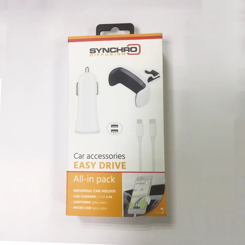 Customized High Quality Cardboard Protective Car Accessories Case Gift Packaging Paper Box All In One Pack