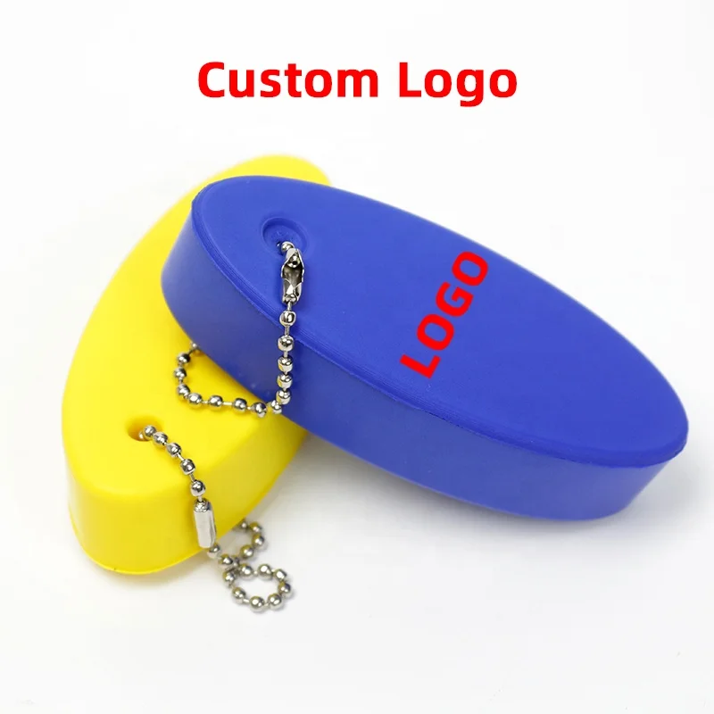Soft Float Keychain Lifeguard Buoy Keychain Floatable Keychain Boat Fenders Marine Key Chain Custom Shape Floating Key Chain