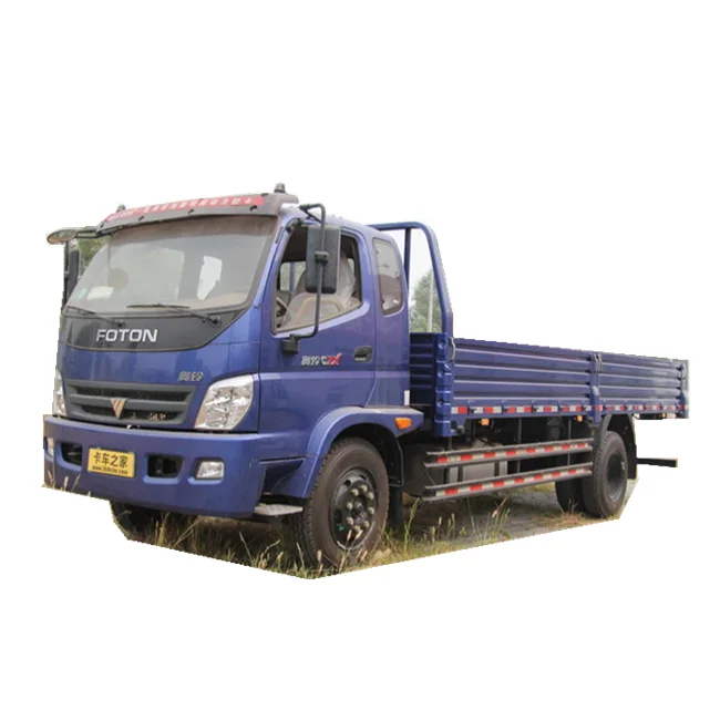 FOTON EURO III 10 Tons Load Capacity 6 Wheels Cargo Truck 141horsepower Diesel Truck Mini Lorry Van Truck With Cummins Engine