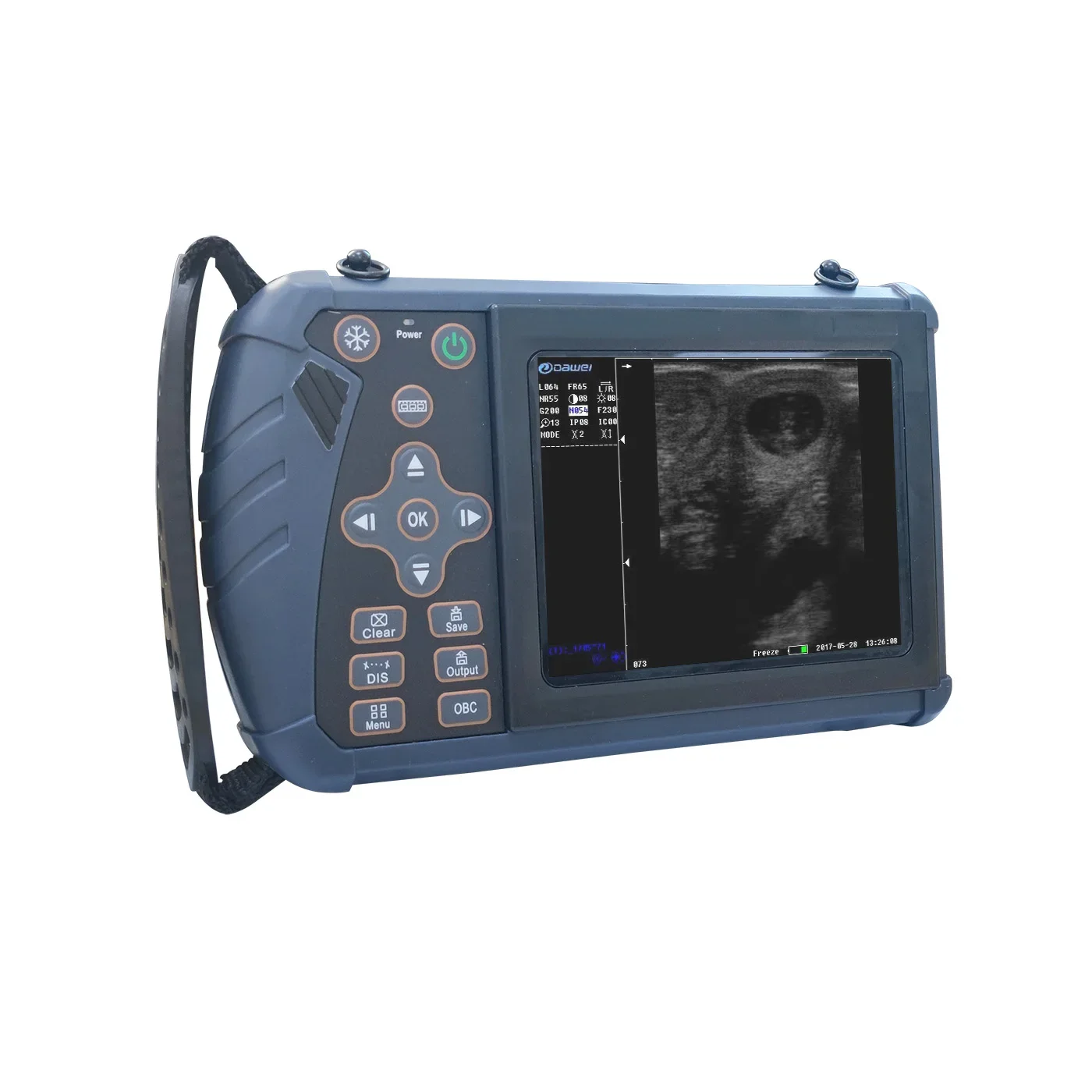 EUR PET Portable Sheep Pig Dog Veterinary B-mode Ultrasound Scanning Animal Ultrasound With Waterproof Probe