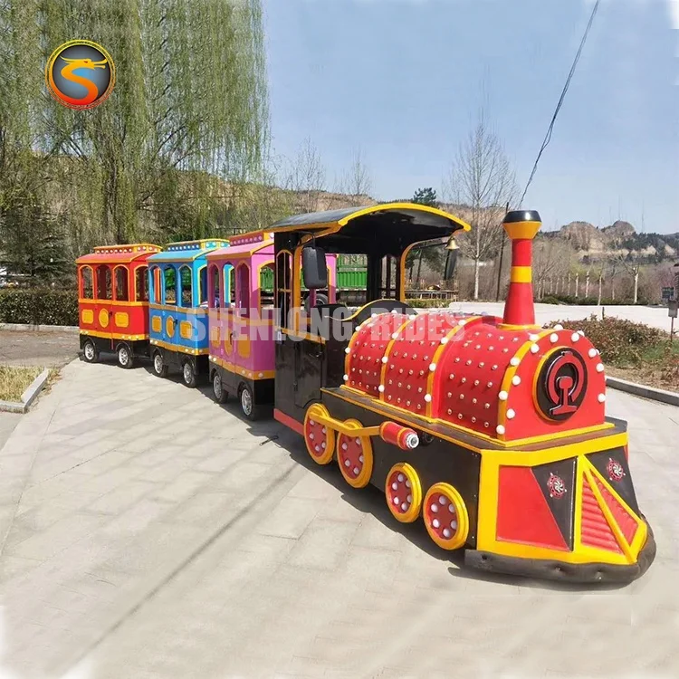 Hot design fun fair game tourist  train electric shopping mall kiddie train in other amusement park products