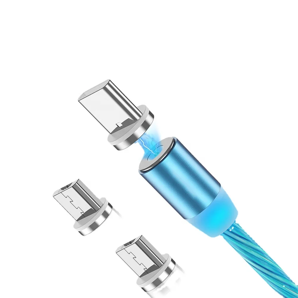 (Длина 1 метр) стример супер шнура 3 в джинсовые зарядки светодиодный магнитный кабель usb