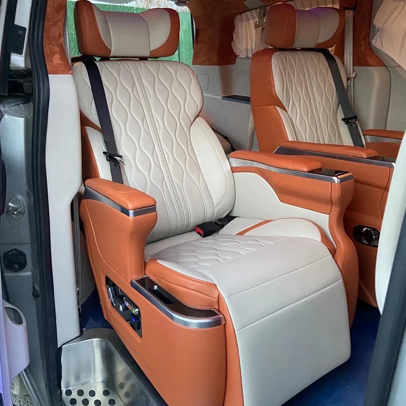 Custom Modified Electric Adjustable Massage Ventilated Vip Luxury Auto Captain Bus Van Car Seats for Van Car Sale
