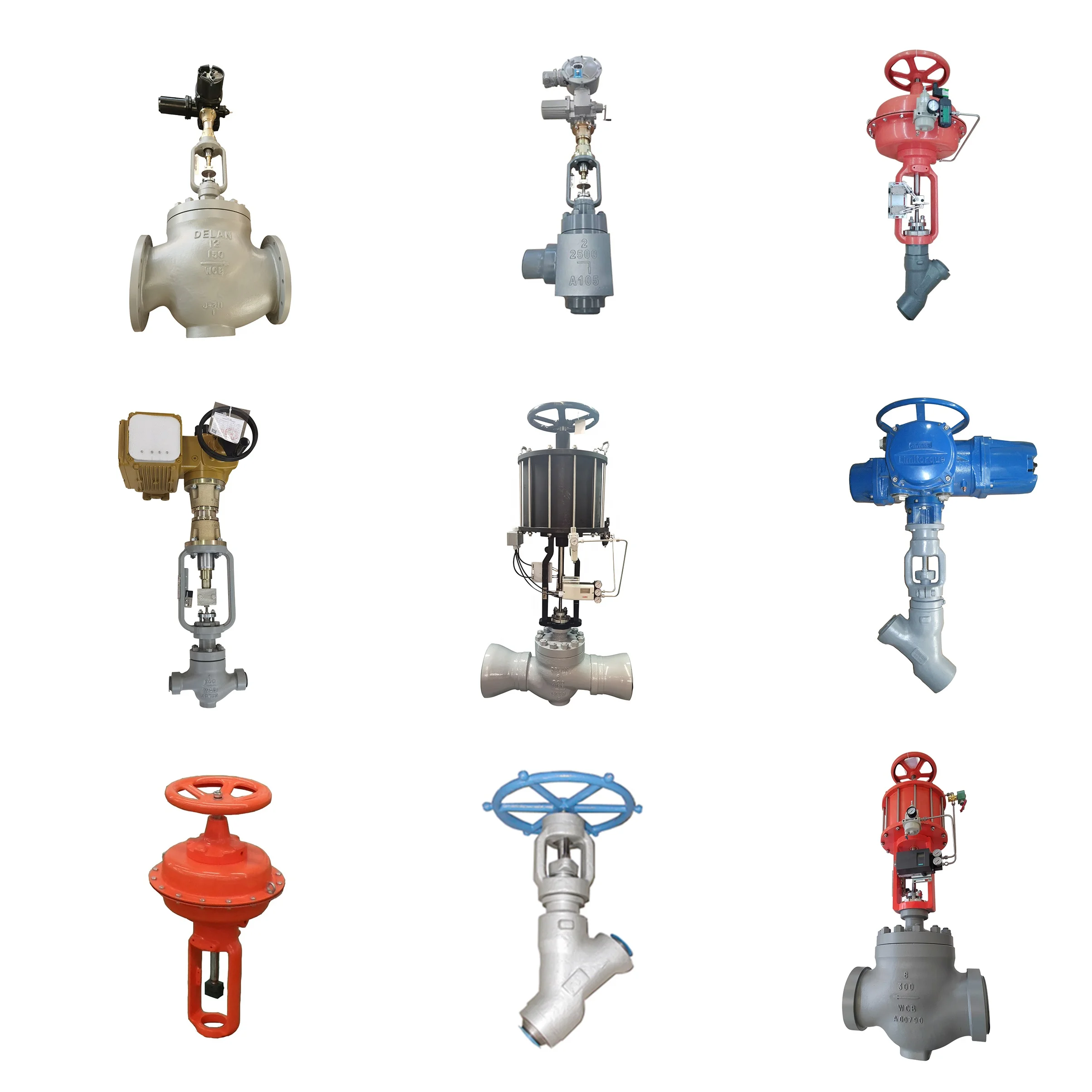 Control Valve Api 600 Air Control 4500lb Flanged Straight Through Control Valve