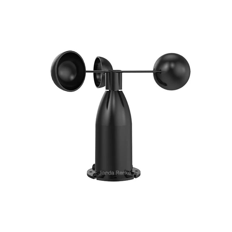 3 Cups Anemometer 4 20mA 0 10V RS485 Output Wind Measuring Wind Speed Sensor with Aluminum Alloy