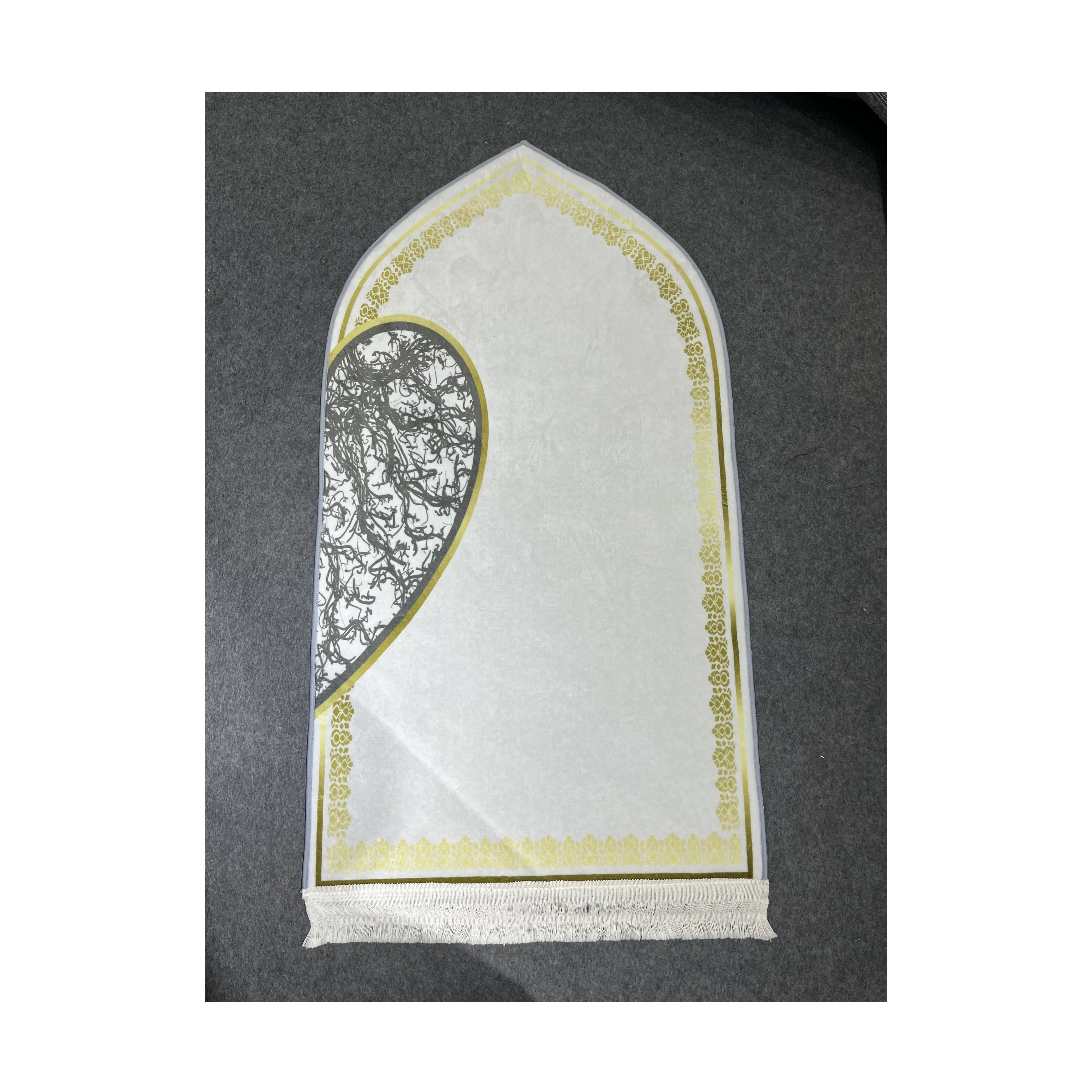 Wholesale Prayer Mats For Muslim People Manufacturer Cashmere Eco-friendly Prayer Mat