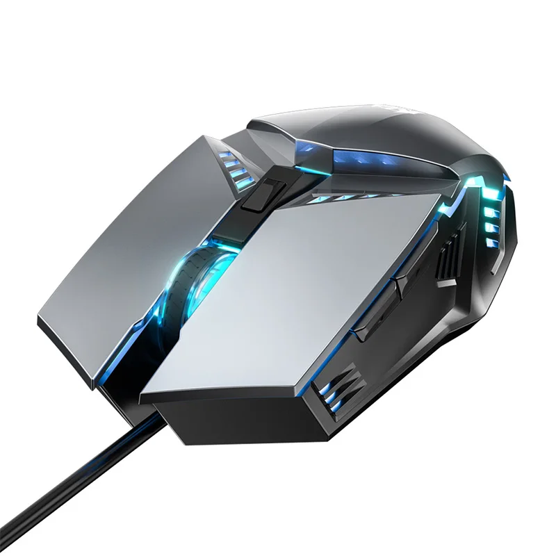 Mechanical 1.8 M Wire Length RGB USB Wireless Wired Gaming Mouse
