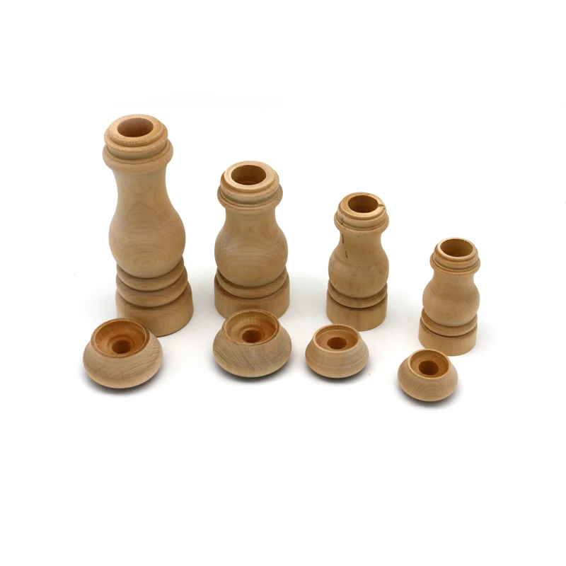 
6-12 Inch Wooden Pepper & Salt mill Set Pepper Grinders, Salt Shakers with Adjustable Ceramic Rotors -Pack of 2 