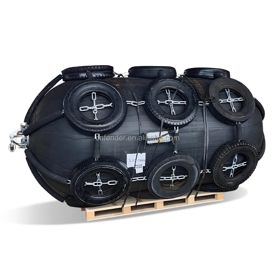 Yokohama Type Marine Fender Natural Rubber Pneumatic Rubber Fenders Inflatable Rubber Fenders for STS