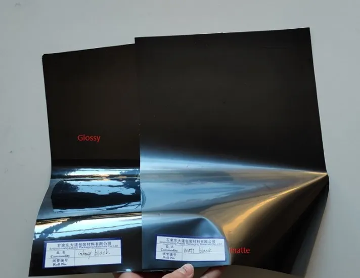 Both sides Matte Surface Black Color Mylar Polyester Insulation Film For Electro Acoustic