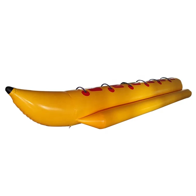 Custom 6 Rider Seats Inflatable Banana Boat Towable Tube For Rental