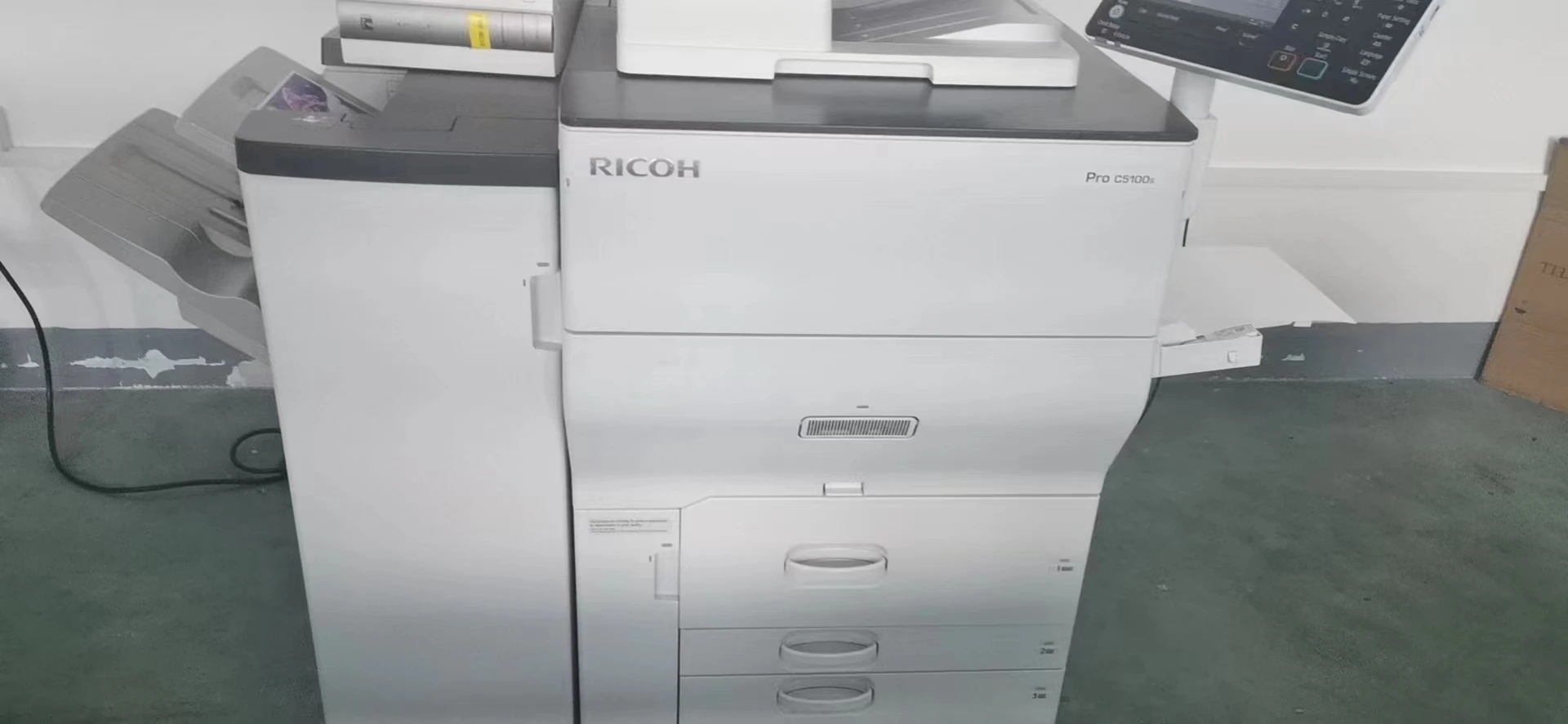 Высококачественный цветной лазерный принтер RICOH PRO C5100S, машина для фотокопирования A3, Восстановленный сканер, копировальная машина