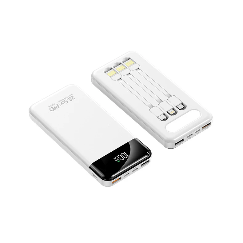 10000 мАч powerbank 3 в 1 быстрая зарядка Powerbank Портативное зарядное устройство для iPhone