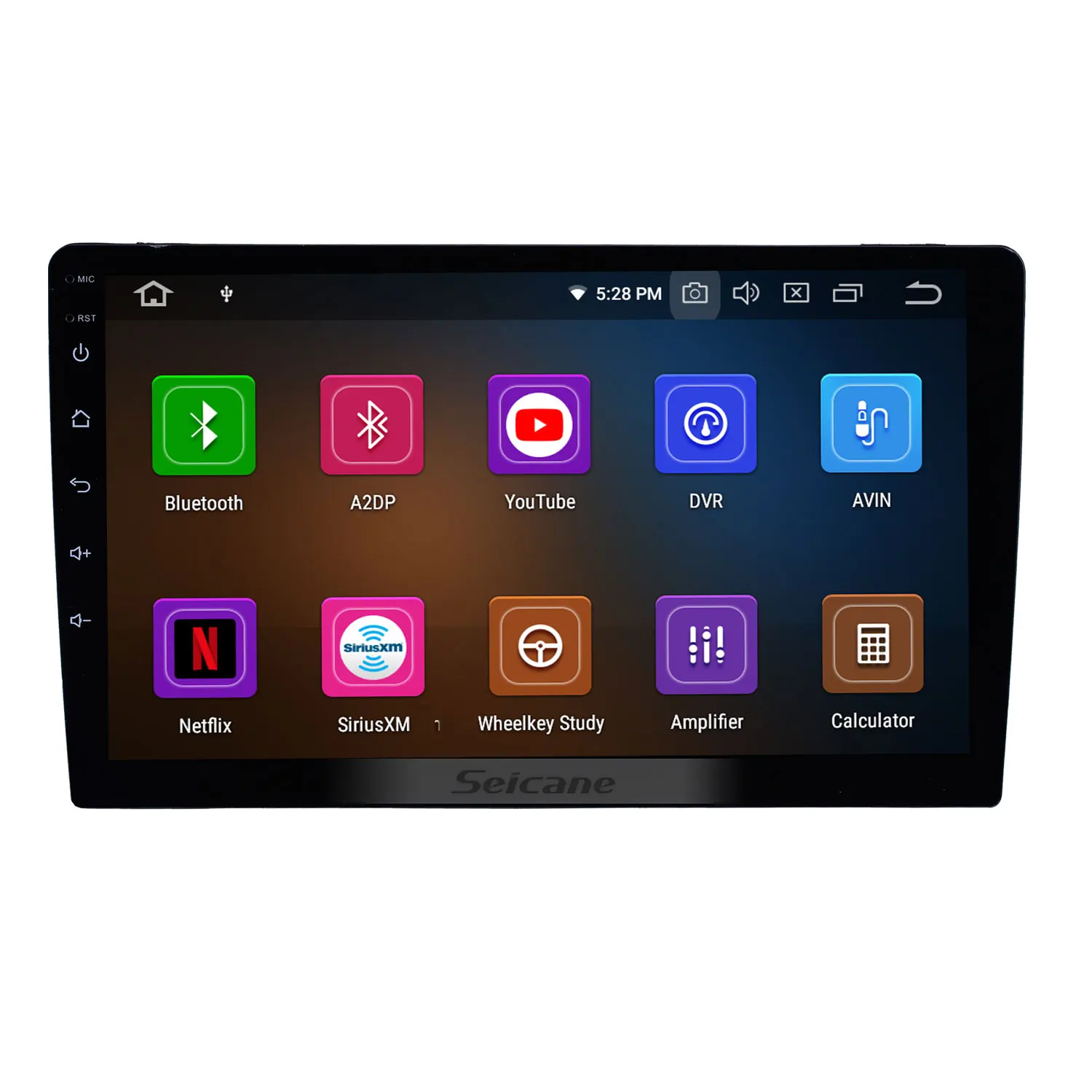 1 Din  9 inch Android 11.0 Universal Touchscreen Multimedia Player with WIFI GPS Navigation support SWC