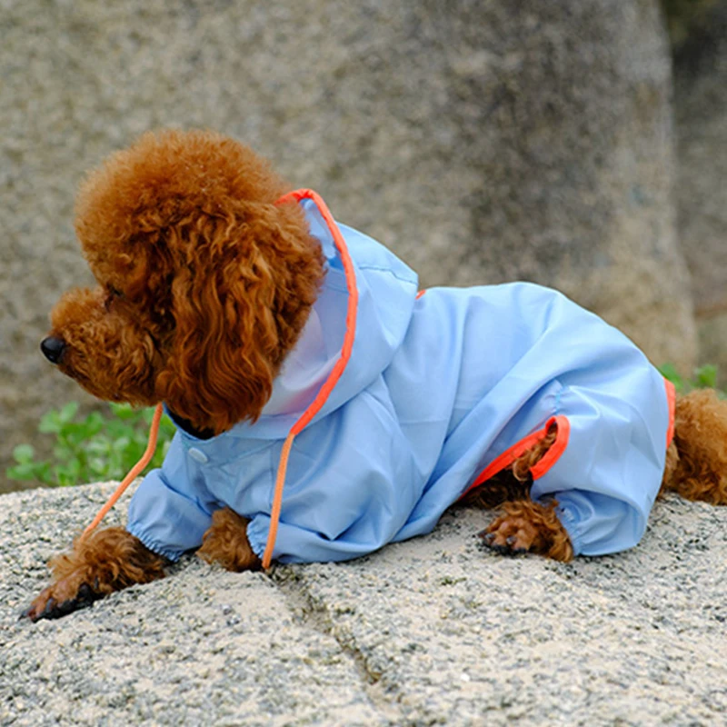 Dog Raincoat Dogs Clothes Rain Coat Wholesale Custom Soft Fabric Coats Pets Waterproof Accessory Outdoor