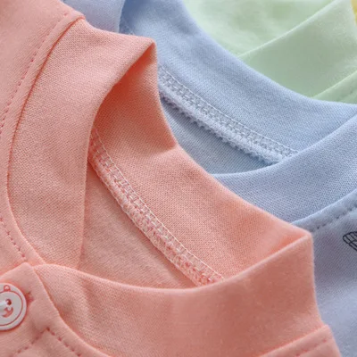 Весенняя Детская Пижама 2021, детское хлопковое нижнее белье с мультяшным рисунком, Кардиган с длинным рукавом