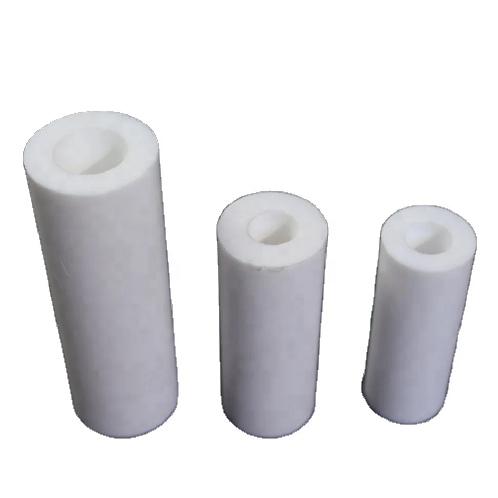 High Quality Chunhuan 6mm Virgin And Clear PTFE Round Plastic Tube  Fittings PTFE Hollow Plastic  Bar
