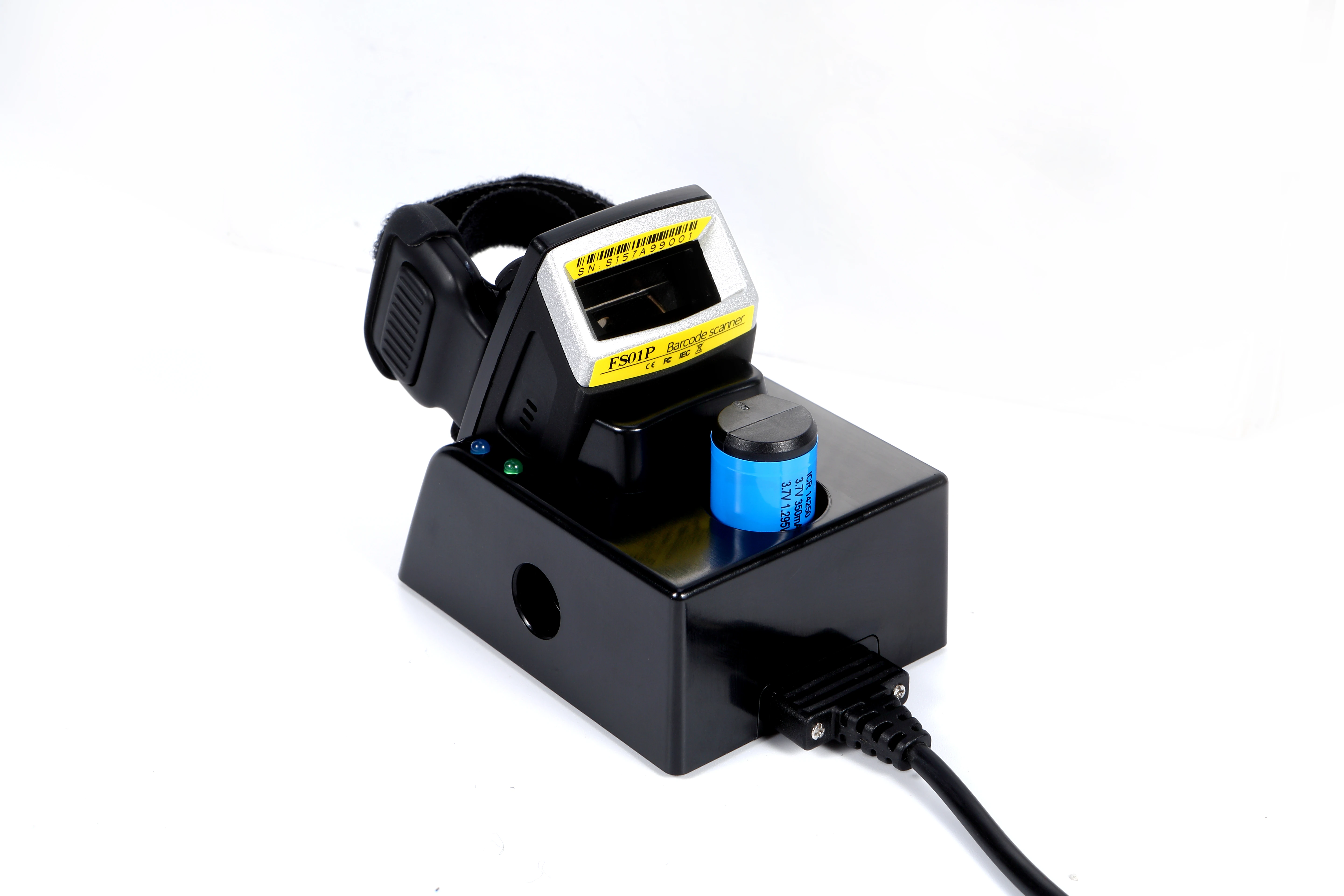 Mini Finger Portable Barcode Scanner Wired&Wireless&Bluetooth 1D Wearable Barcode Scanner Reader