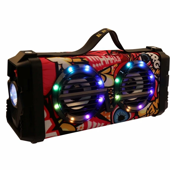 New Design Speakers Bluetooth Fashion Stereo Sound Speaker with RGB light OEM