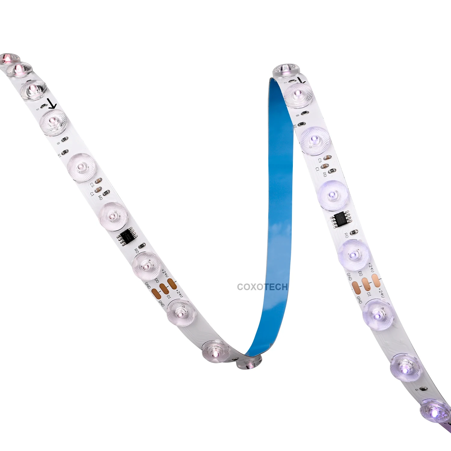 42leds 24V Digital RGB Flexible Diffuse Reflection LED Strip