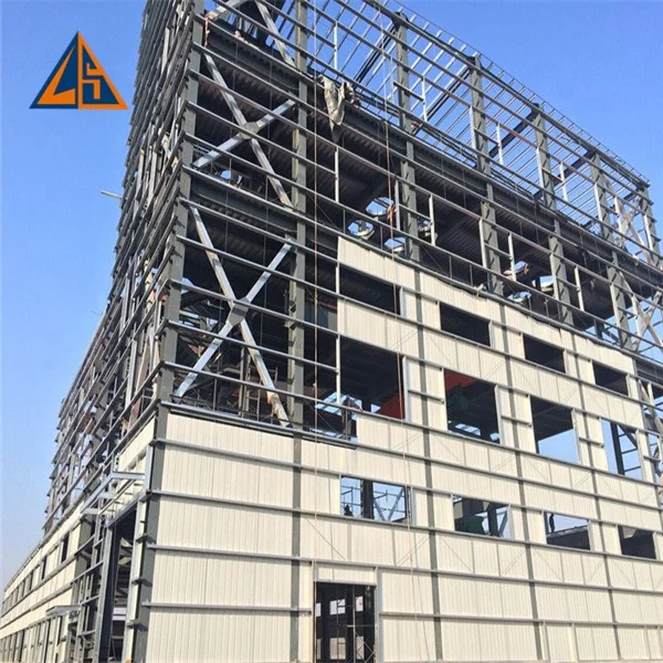 Multy Structure Construction Warehouse Workshop Building Storey Steel Industrial Customized 3D Model Design More Than 5 Years