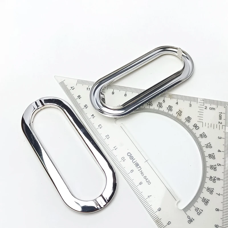 Big Size Oval grommet Metal Eyelet Bag Handle for Storage Box Handbag Accessories