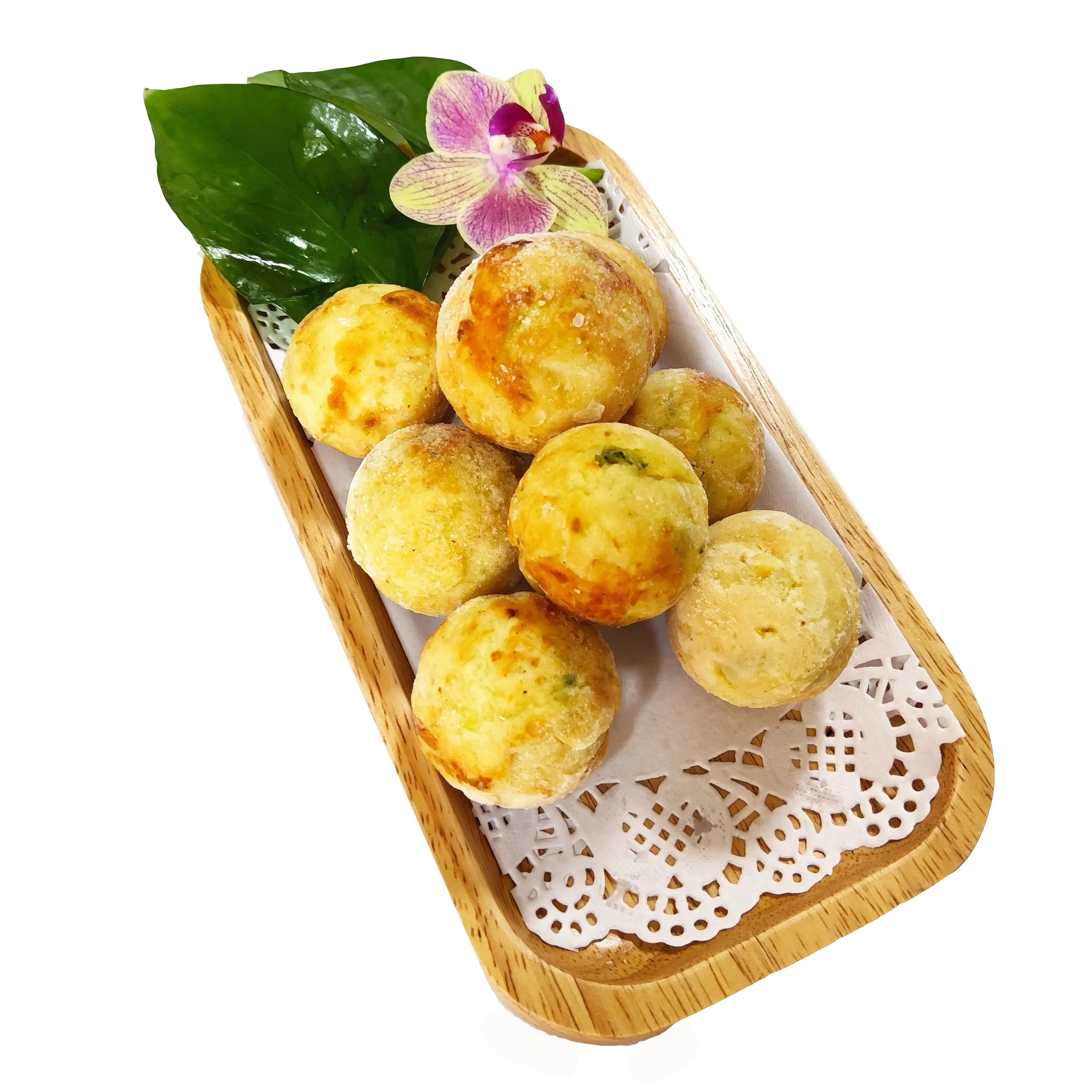 
Frozen fried squid ball octopus snacks takoyaki ball Japanese snacks 