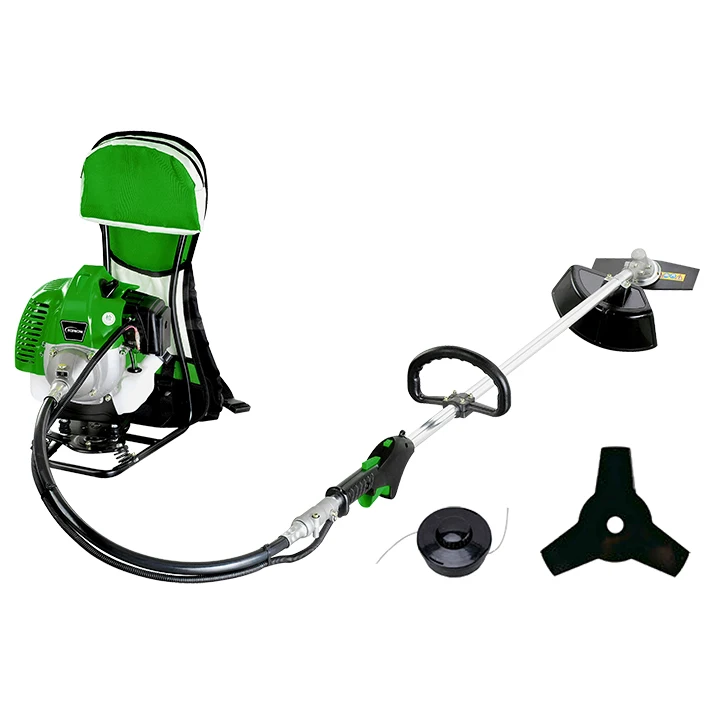 Sale 42.7CC 2-Stroke Backpack Gasoline Brush Cutter Garden Tools Petrol Grass Trimmer Price Gas Powered Grass Cutter Lawn Mower