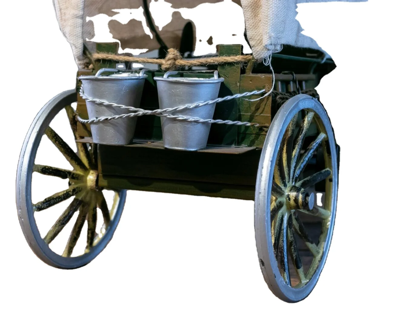 OEM Horse Drawn Carriage Model Customized Fairy Tale Princess Sightseeing Cart Wagon