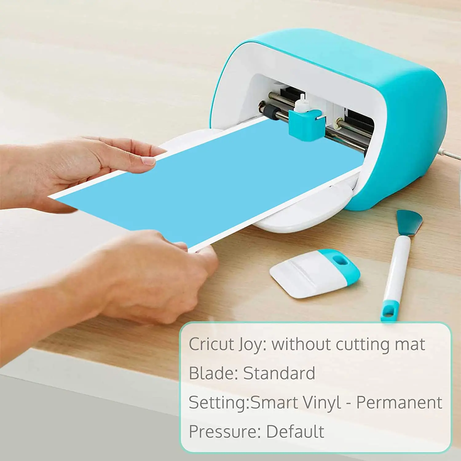 SV-01B 5.5 x 12inch diy craft Smart Adhesive Vinyl Permanent for Cricut joy