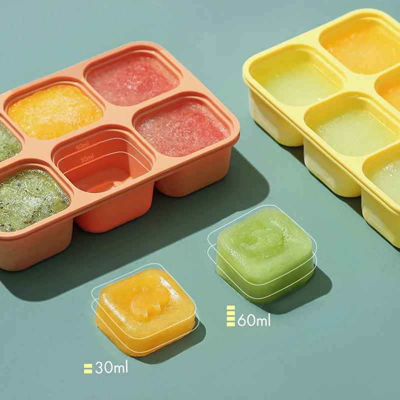 Large Whiskey Wine Ball Maker 6 Cavity Crystal Silicone Mold Round Circles Block Ice Cube Trays