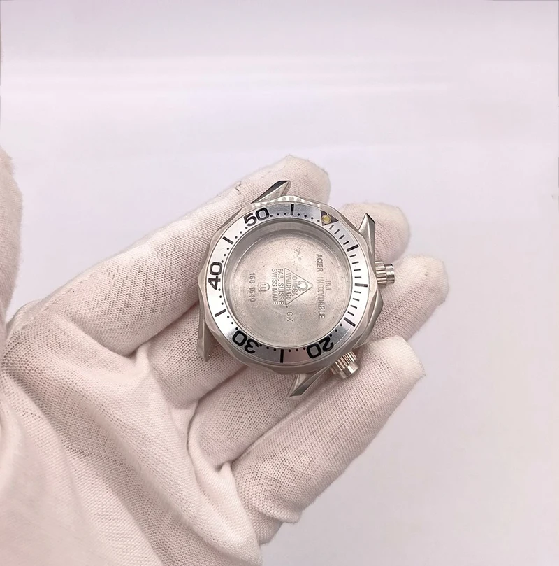 Customized case watch accessories 316L stainless steel waterproof case