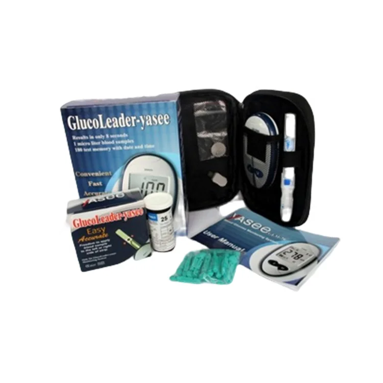 blood glucose meter with USB cable/Yasee blood glucose meter/ blood sugar sensor linking to PC