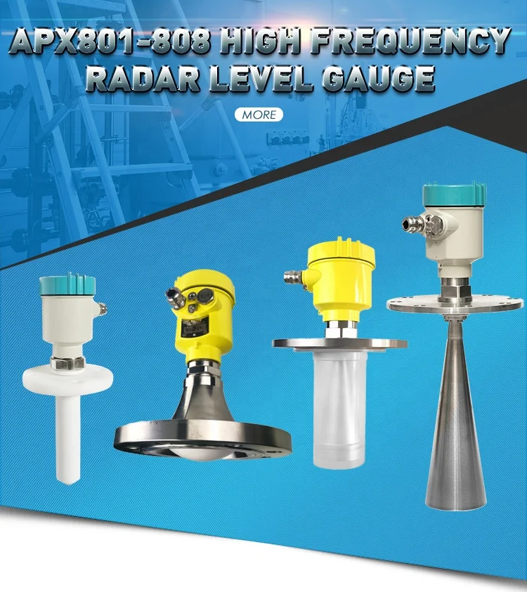 High frequency radar Liquid transmitter Cement Silo Radar Level sensor