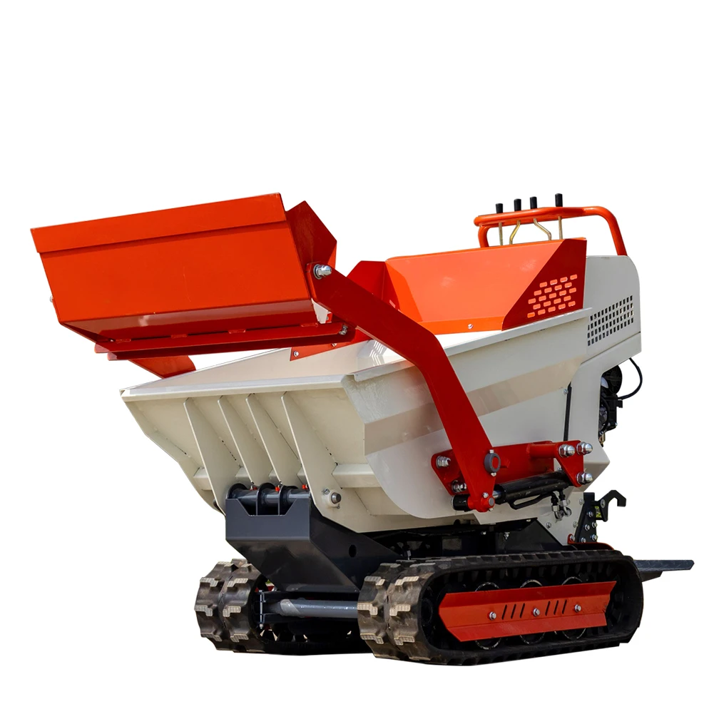 Factory Direct Sales Cheaper Price Mini Crawler Dumper New All-Terrain Self Loading Mini Truck Tracked Dumper