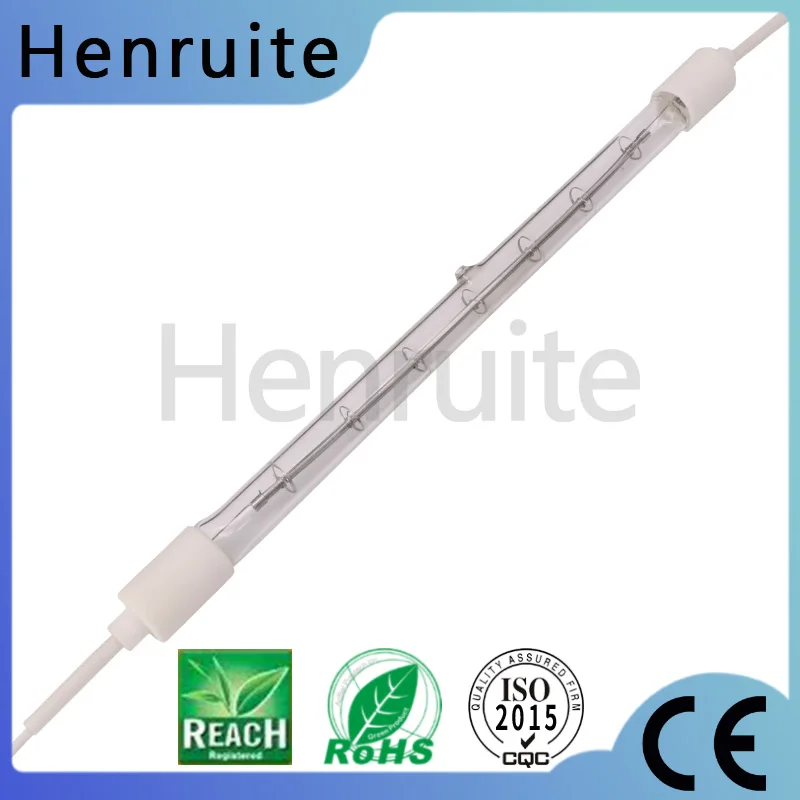 Clear Tube 230v 800w Infrared Heating Tube 650mm Quartz Heating IR Lamp