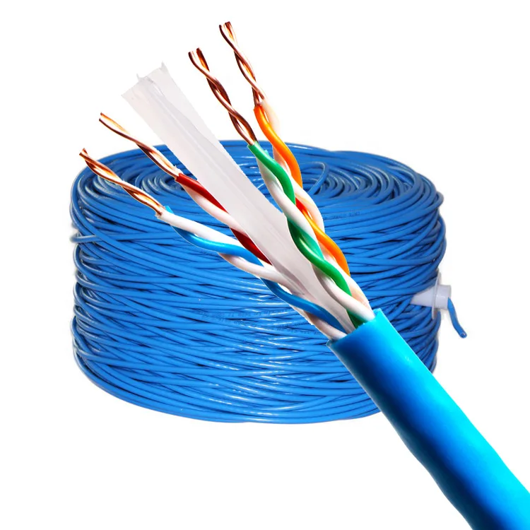 High Quality UTP Cat 6 Network Cable Cat6a Cat6 Cat6e FTP Ethernet Lan Cable for Internet