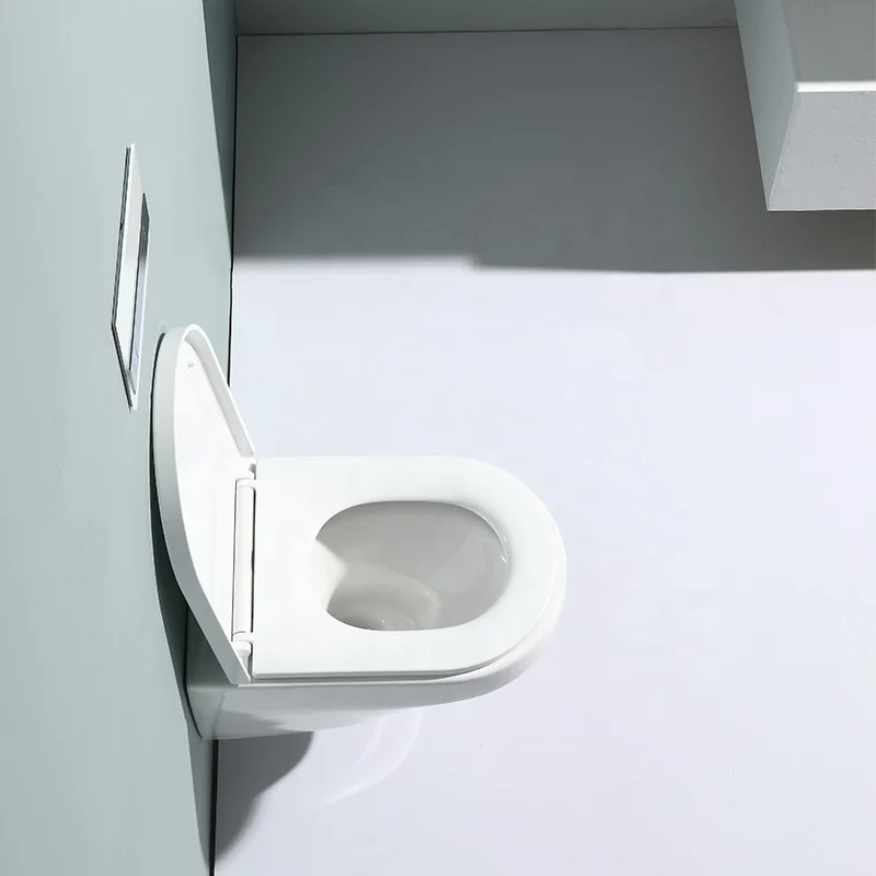 Круглая Европейская ловушка p Подвесной Настенный Керамический Туалет без оправы