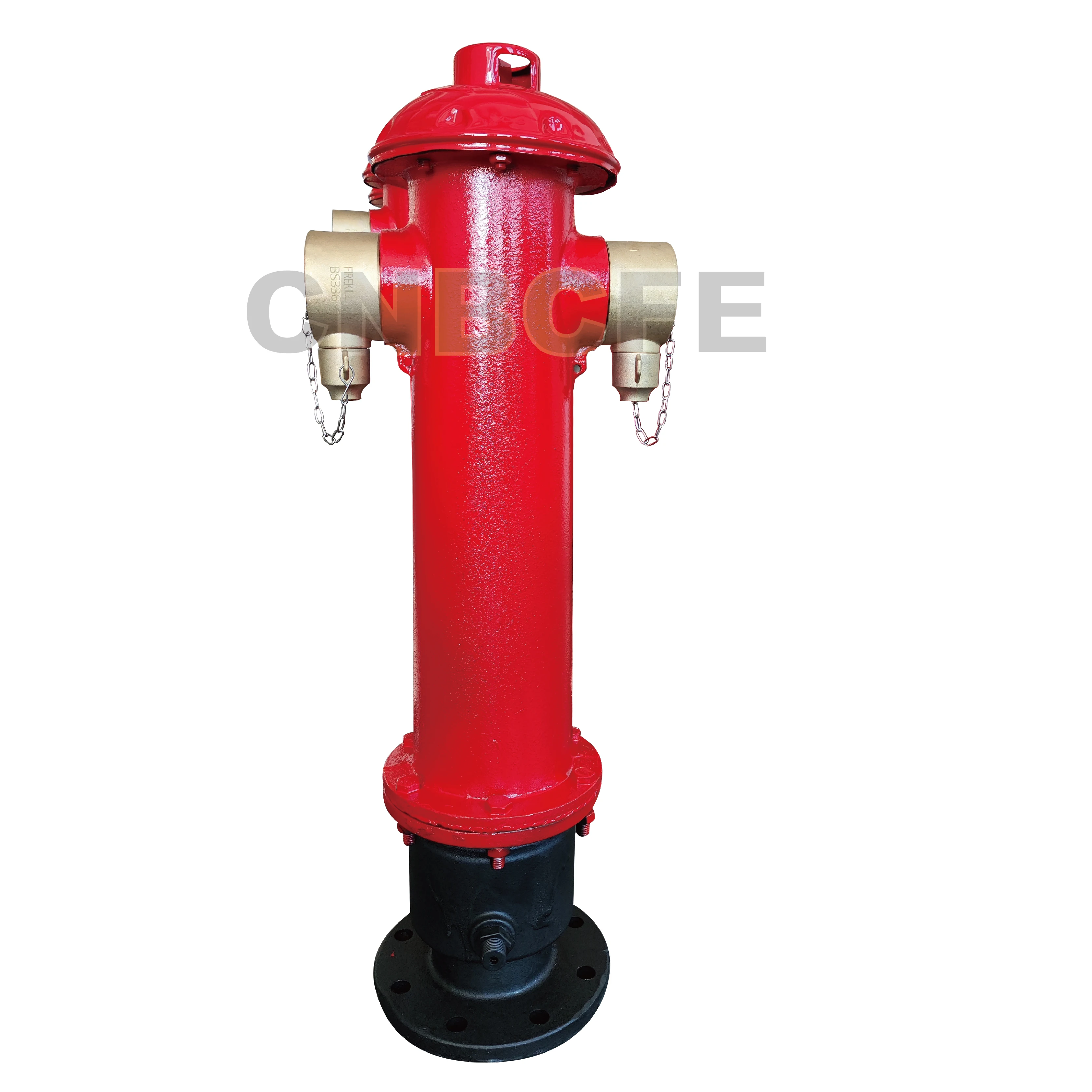 BaiChuan Factory Wholesale OEM ODM Ductile Iron Outdoor Grounding Pillar Type Fire Hydrant With Valve