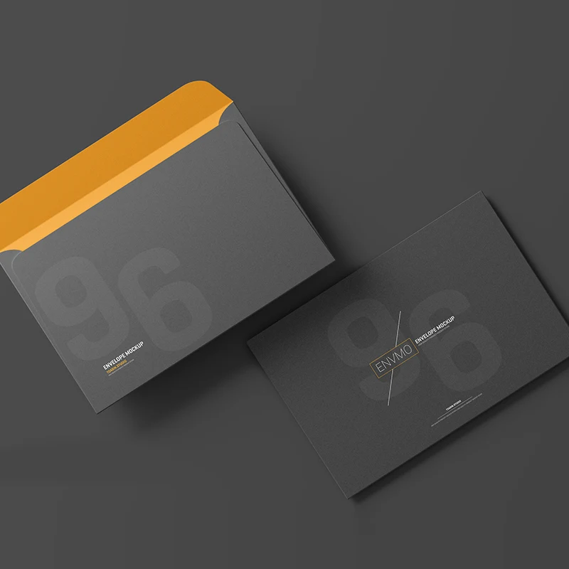 Luxury Envelope Customization  Full Color Both Side Paper Envelope Gift Card  Envelope