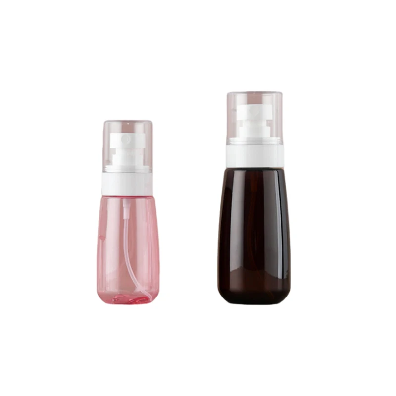 wholesale customize 30ml 60ml 80ml 100ml color PETG Clear Empty Fine Mist Travel Size Mini Small Spray Bottles For Essential Oil