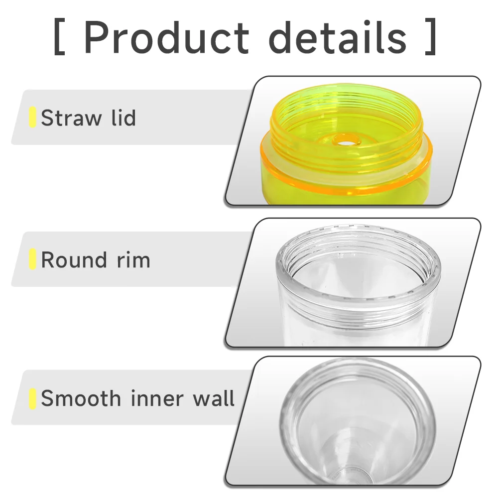 Многоразовые пластиковые стаканы для путешествий 16