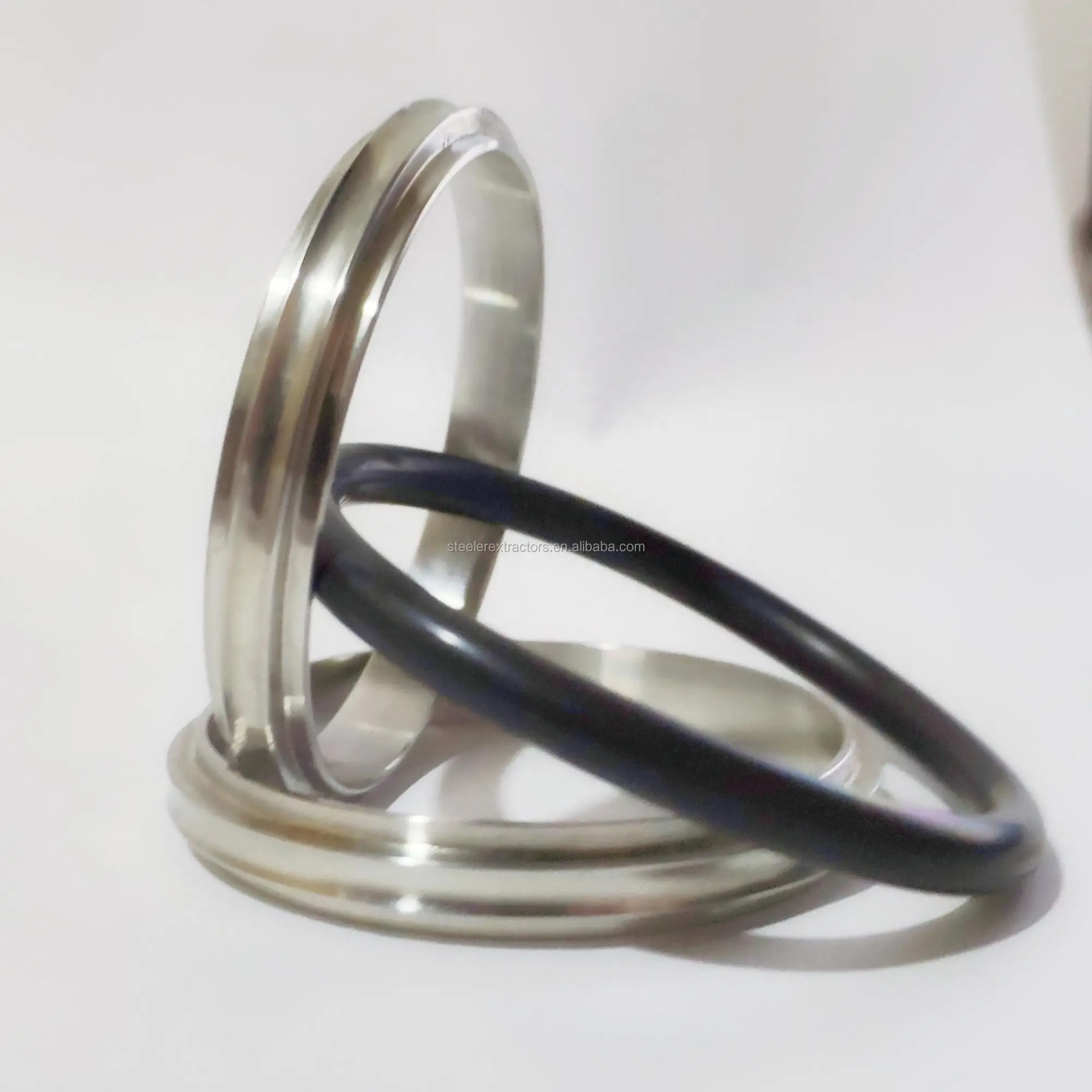 Вакуумное центрирующее кольцо с O-RING вакуумным фланцем KF и фитингами для вакуумных труб KF16/KF25/KF40/KF50