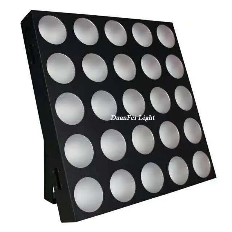 stage background dj dmx cob 5x5 blinder matrix led rgb pixel beam matrix 25x30w