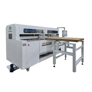 Automatic on Demand Packaging Box Making Machine for Corrugated Box with Slittig, Slotting, Creasing, Trimming