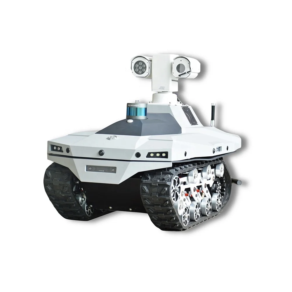 Komodo 01 hot sale electric drive steel industrial utv robotic track chassis crawler