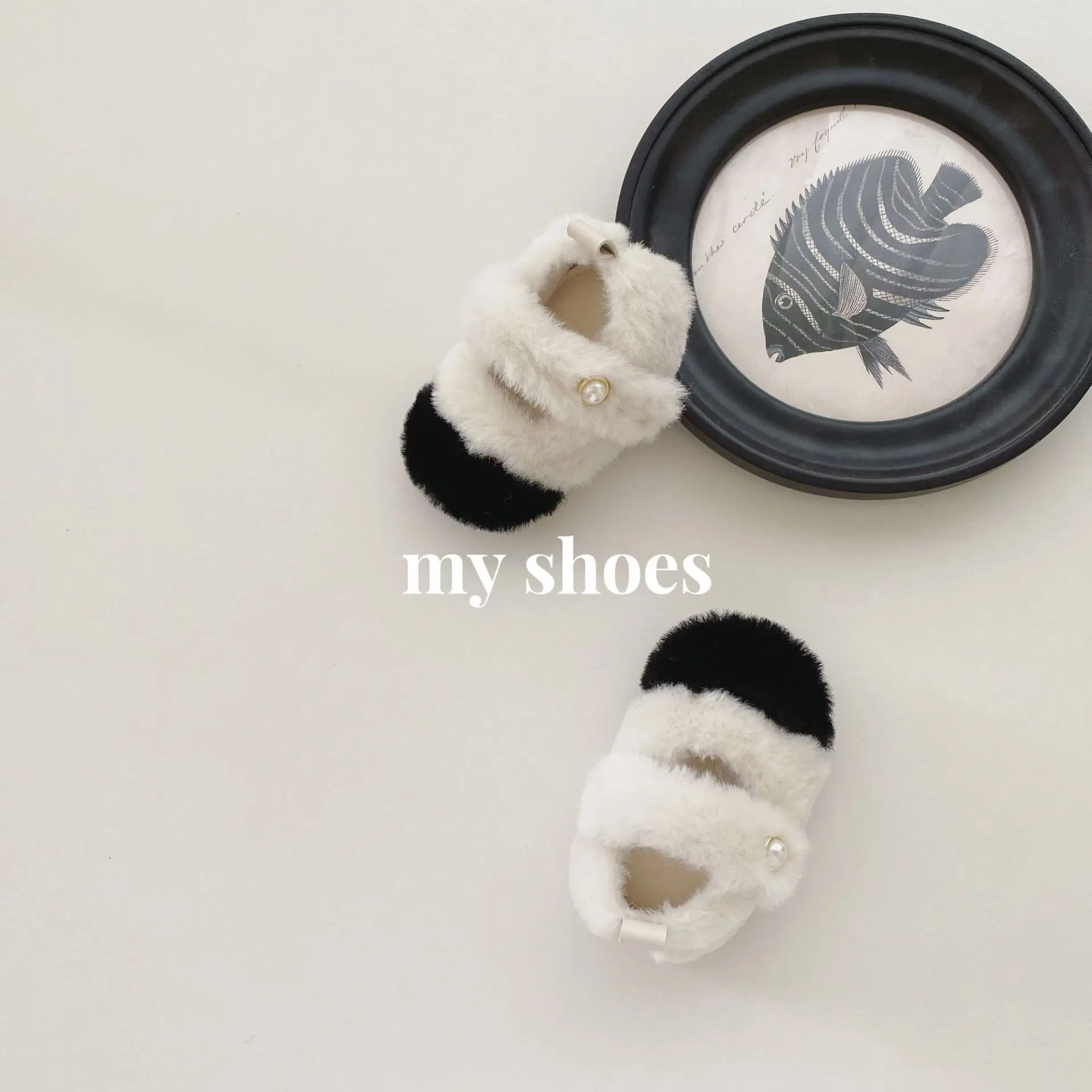 Infant winter 0-2 years old small fragrant warm woolen shoes with non slip soft soles